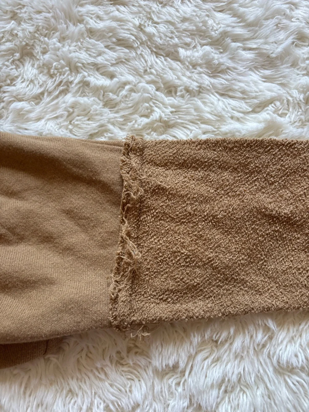 Fashion Nova Camel Brown Textured Hoodie - Picture 10 of 15